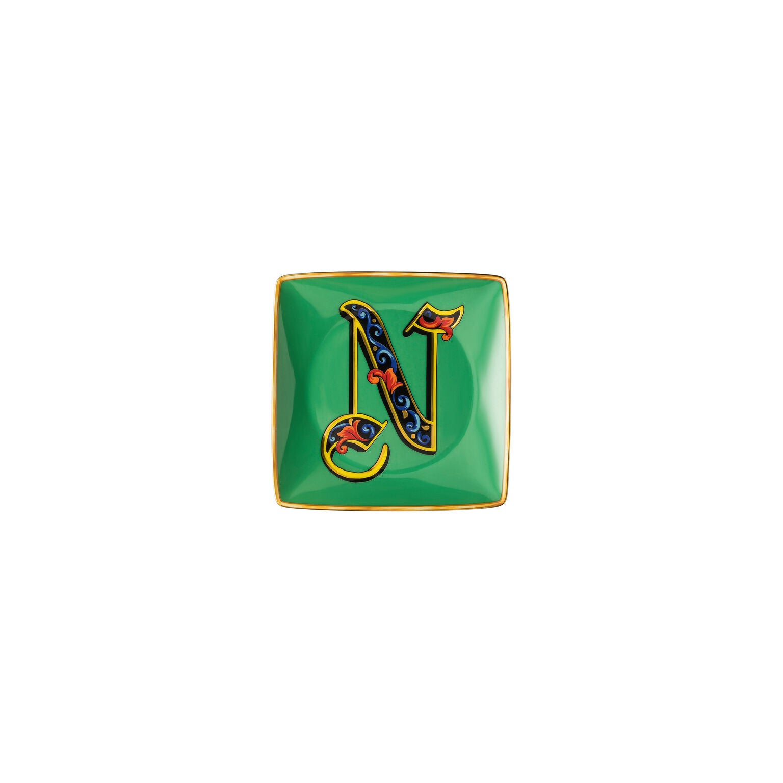 Versace Holiday Alphabet Canape Dish - N