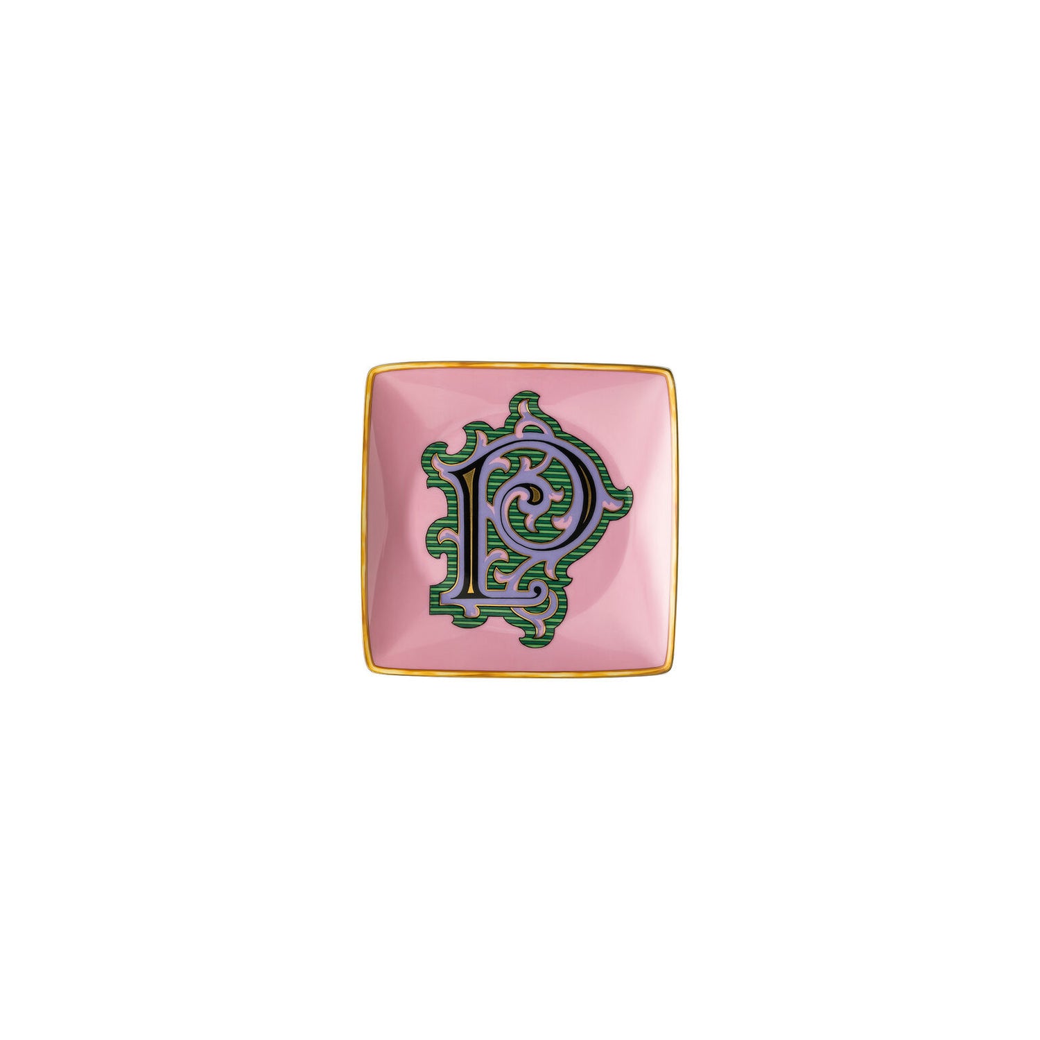 Versace Holiday Alphabet Canape Dish - P