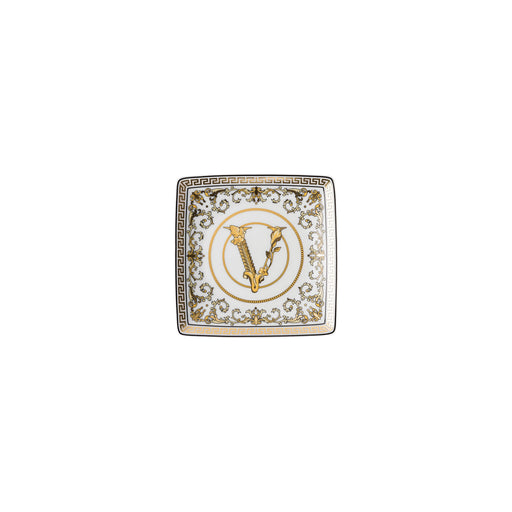 Versace Virtus Gala Canape Dish - White