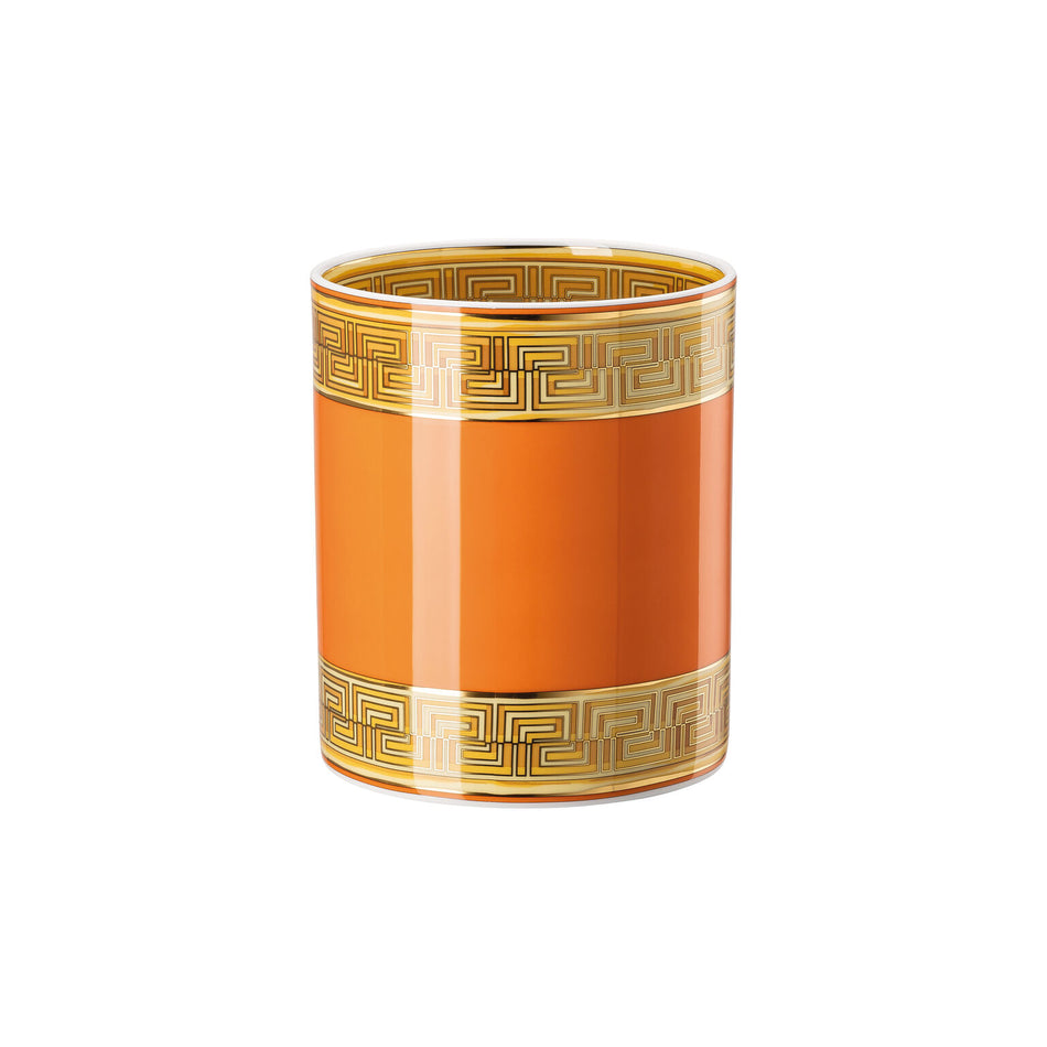 Versace Medusa Amplified Vase - Orange Coin