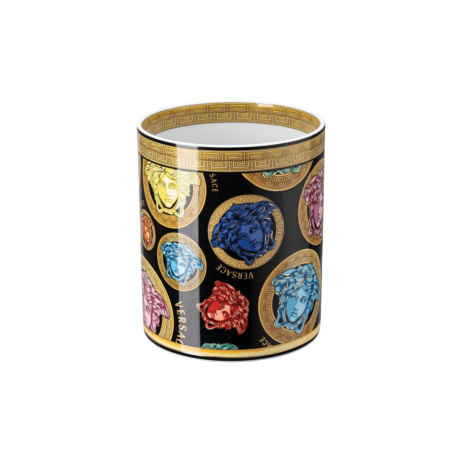 Versace Medusa Amplified Vase - Multicolor - 7 Inch