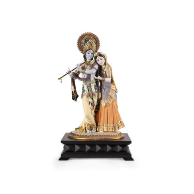 Lladro Radha Krishna Sculpture - Limited edition