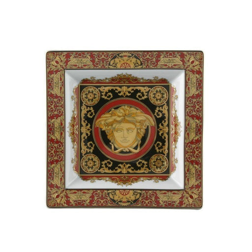 Versace Medusa Red Tray - 8.50 inch