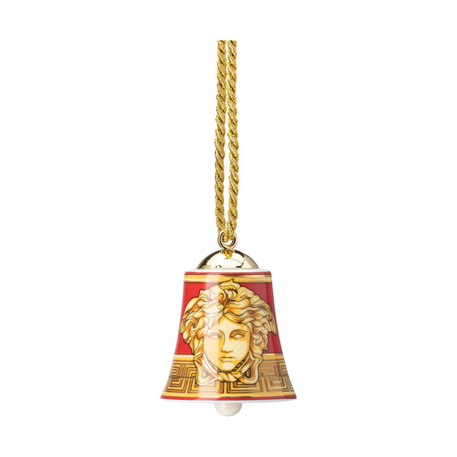 Versace Medusa Amplified Bell Ornament - Golden Coin