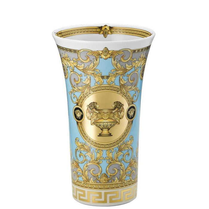 Versace Prestige Gala Bleu Vase - 10.25 inch