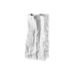 Rosenthal Bag Vase/ Do Not Litter Vase White Matte - 8 2/3 Inch