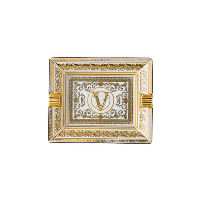 Versace Virtus Gala Ashtray - White