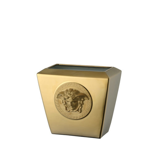 Versace Medusa Gold Vase - 7 inch