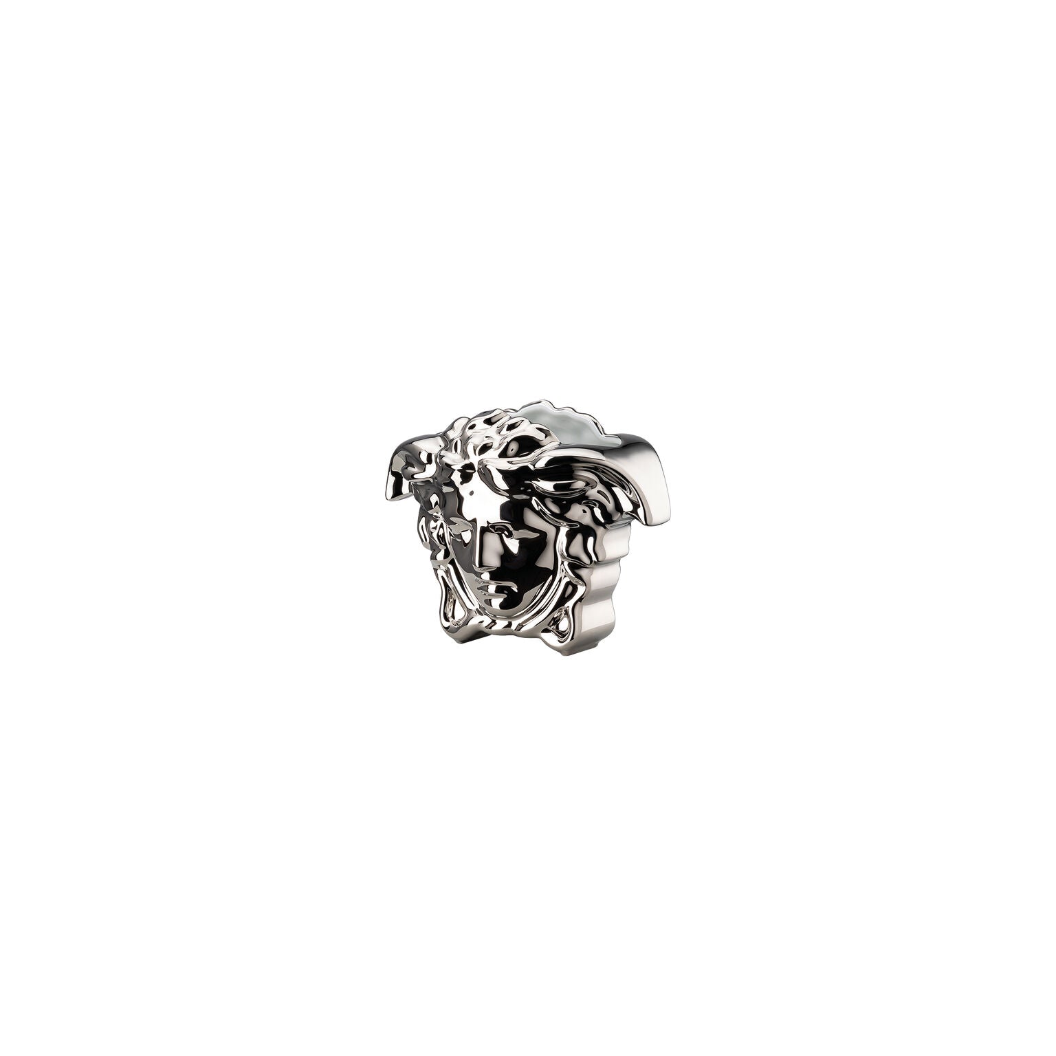 Versace Medusa Grande Vase Silver - 3.5 Inch