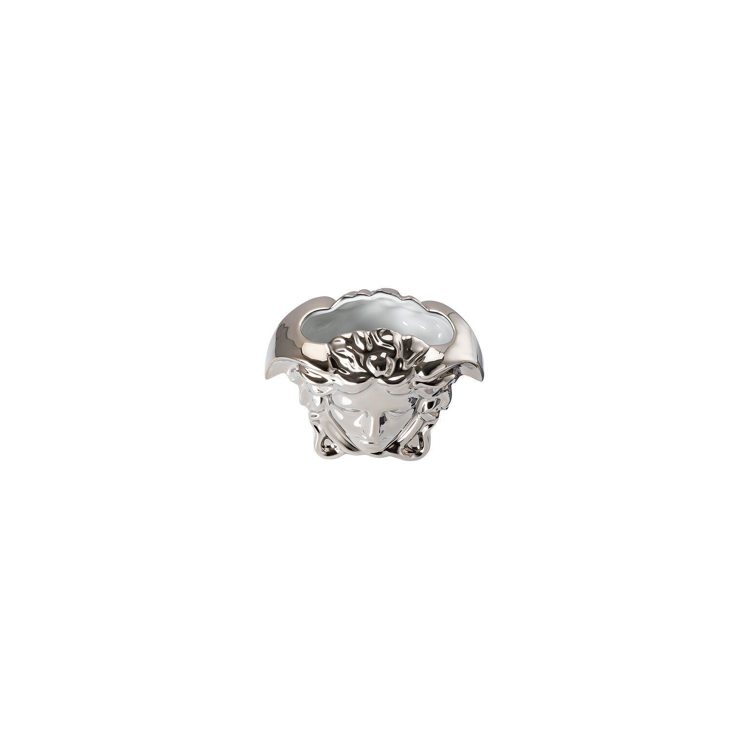 Versace Medusa Grande Vase Silver - 3.5 Inch
