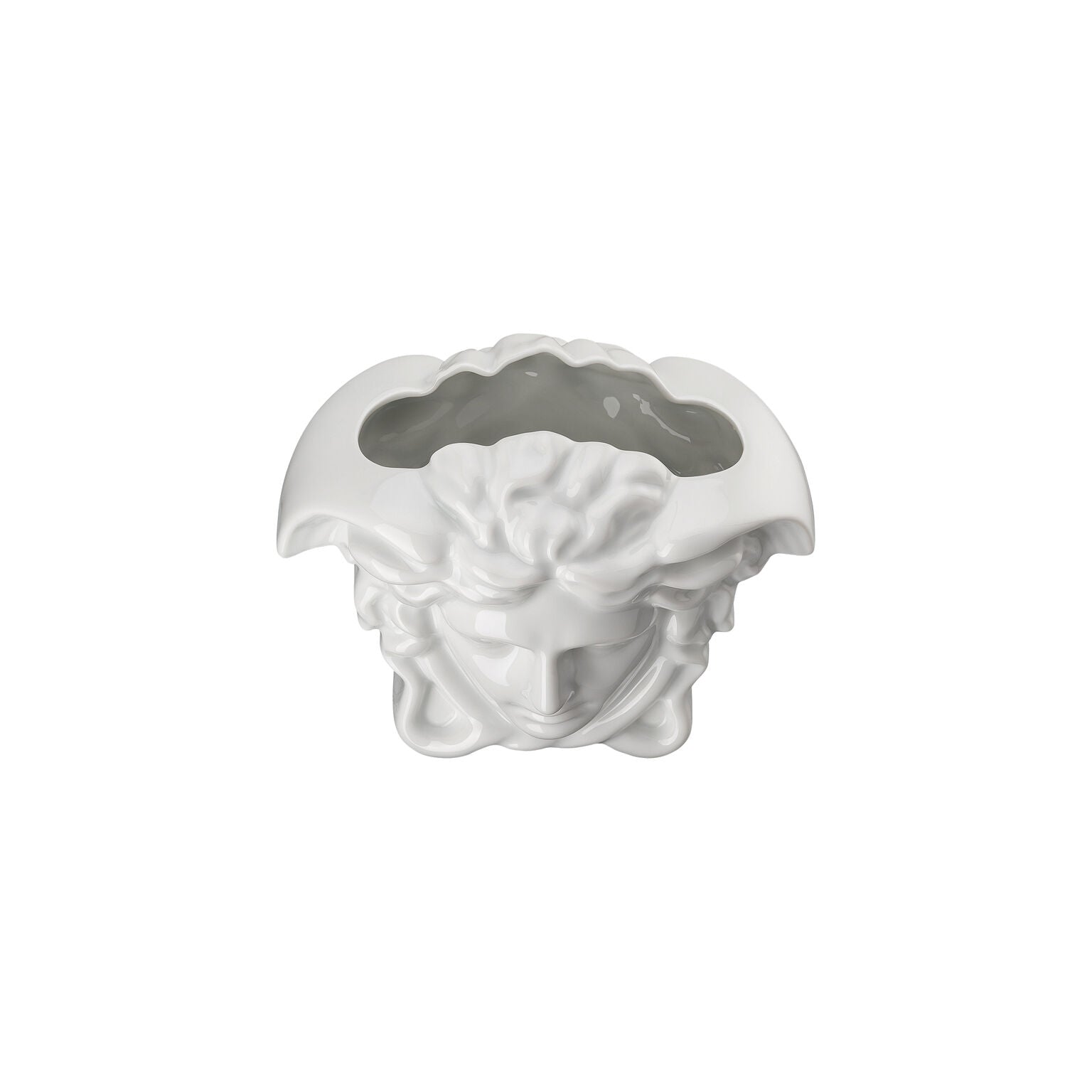 Versace Medusa Grande Vase White - 6 Inch