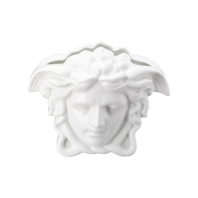 Versace Medusa Grande Vase White - 8.25 Inch