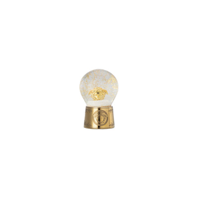 Versace Golden Medusa Snow Globe