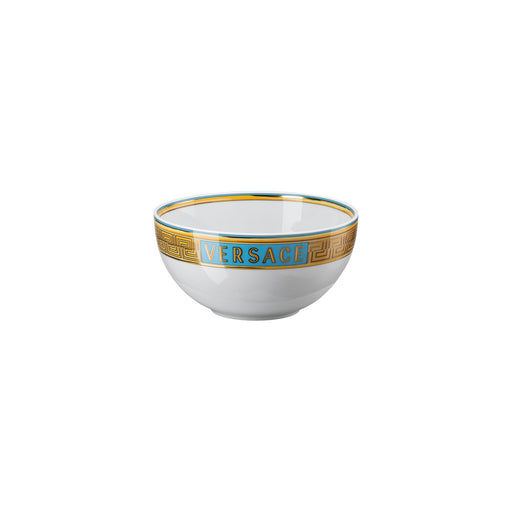 Versace Medusa Amplified Cereal Bowl - Blue Coin