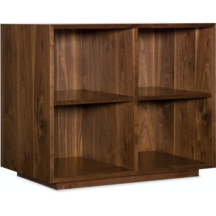 Hooker Furniture Elon Desk with Two-Door Cabinet and Short Bookcase