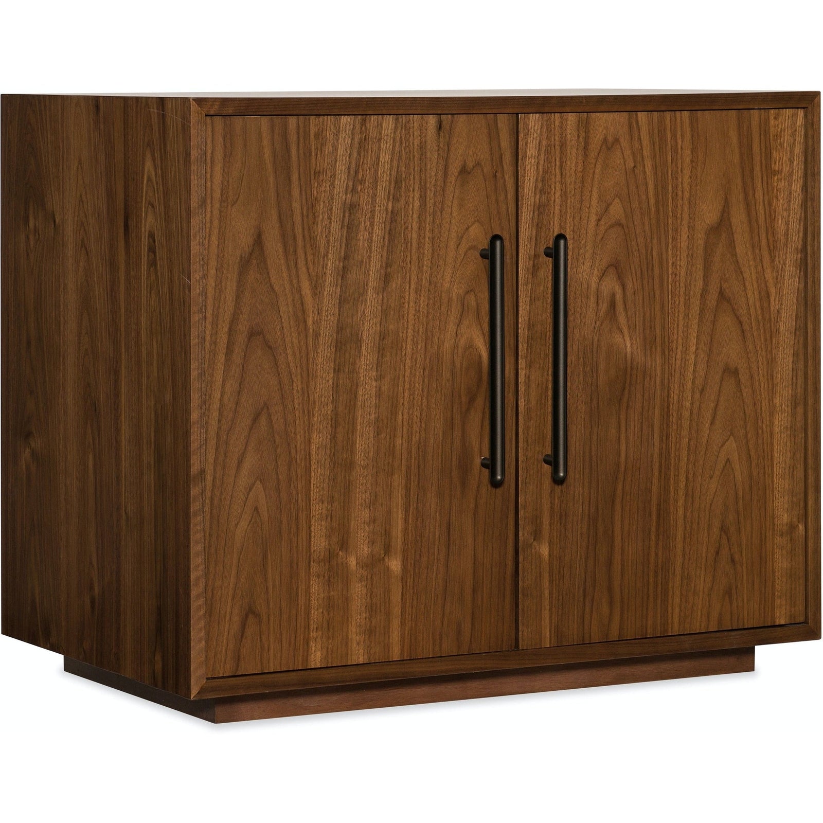 Hooker Furniture Elon Desk with Two-Door Cabinet and Short Bookcase