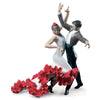 Lladro Flamenco dancers Couple Figurine