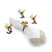 Michael Aram Butterfly Ginkgo Napkin Ring Set of 4