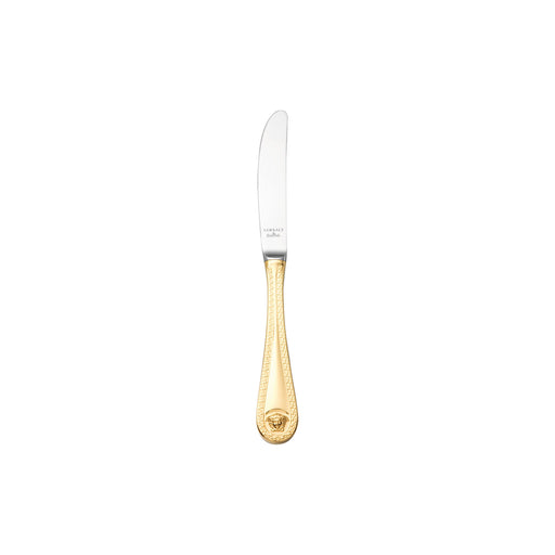 Versace Medusa Flatware Table Knife Gold Plated