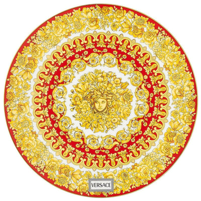 Versace Medusa Rhapsody Red Service Plate