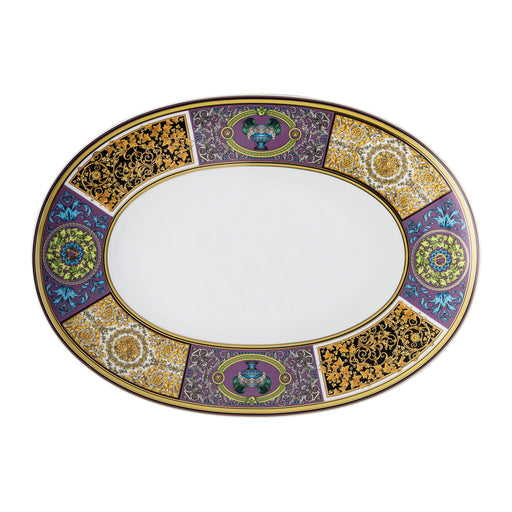 Versace Barocco Mosaic Platter - 15 Inch