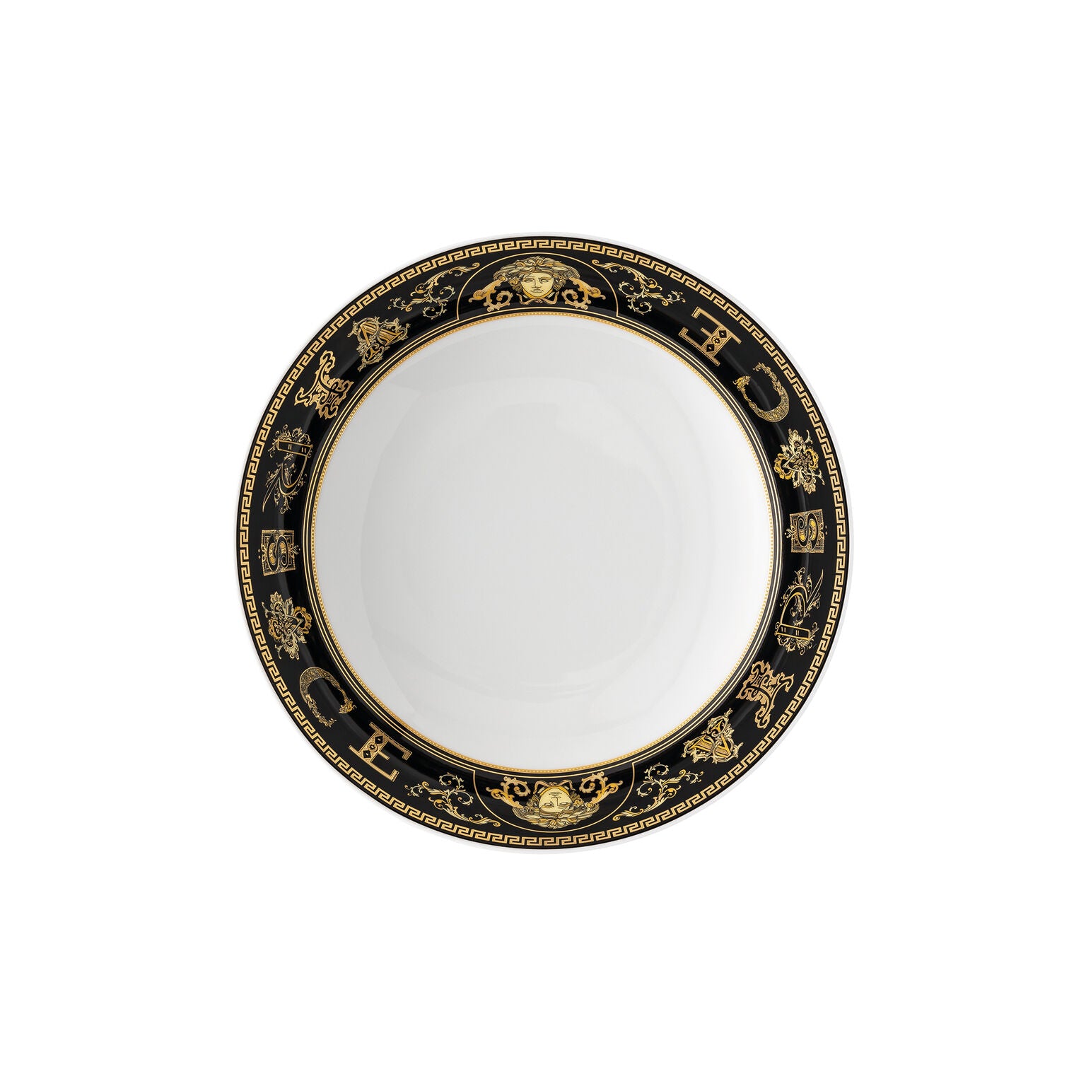 Versace Virtus Gala Rim Soup - Black