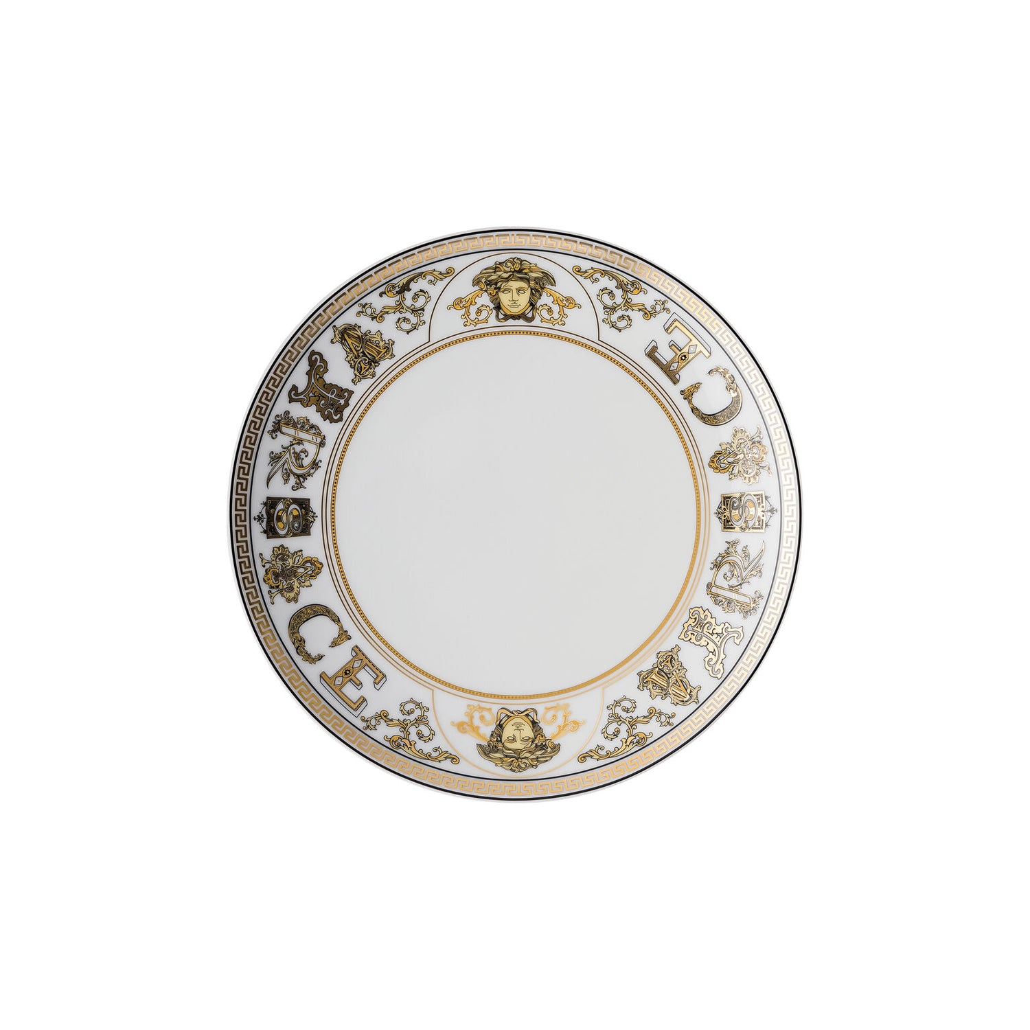 Versace Virtus Gala Salad Plate - White