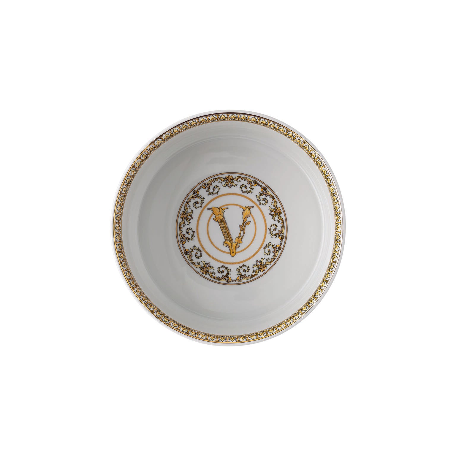 Versace Virtus Gala Bowl - White