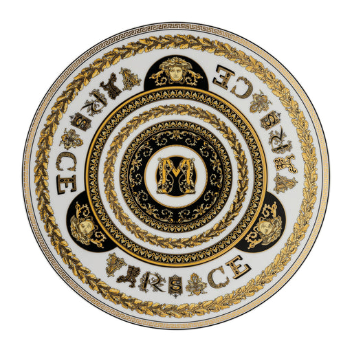 Versace Virtus Alphabet M Service Plate