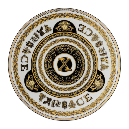 Versace Virtus Alphabet X Service Plate