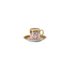 Versace Medusa Amplified AD Cup & Saucer - Pink Coin