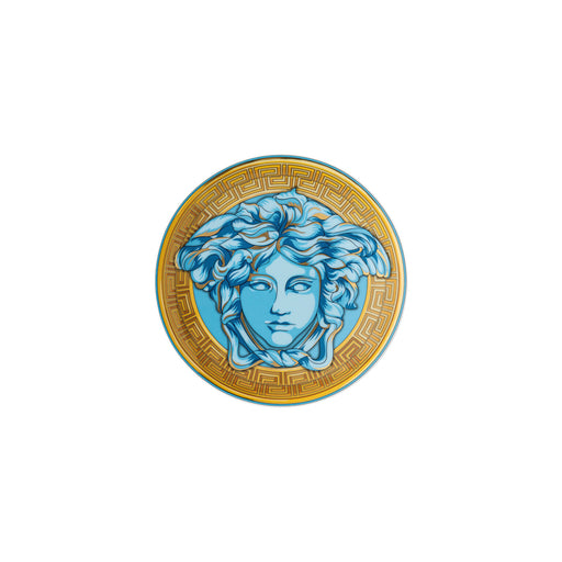 Versace Medusa Amplified Bread & Butter Plate - Blue Coin