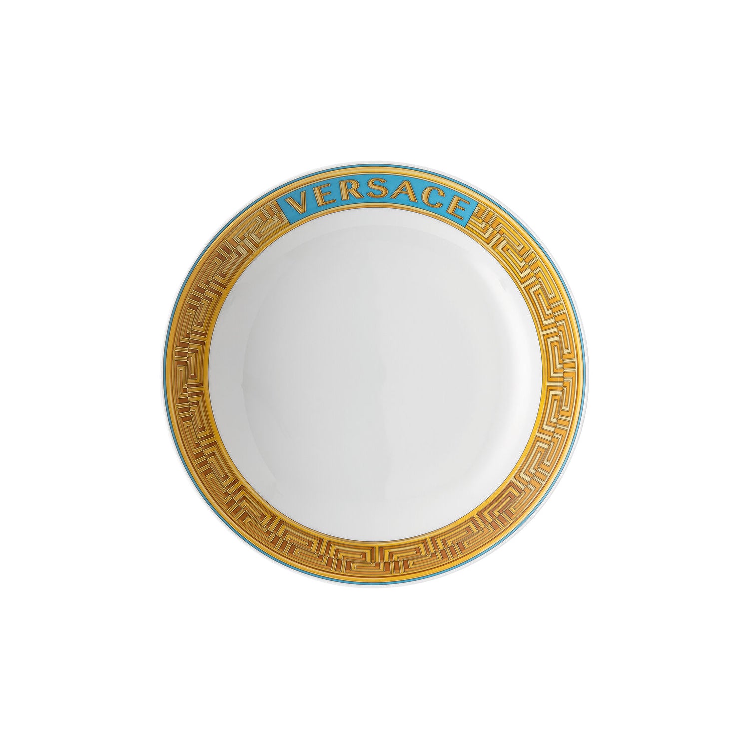 Versace Medusa Amplified Rim Soup - Blue Coin