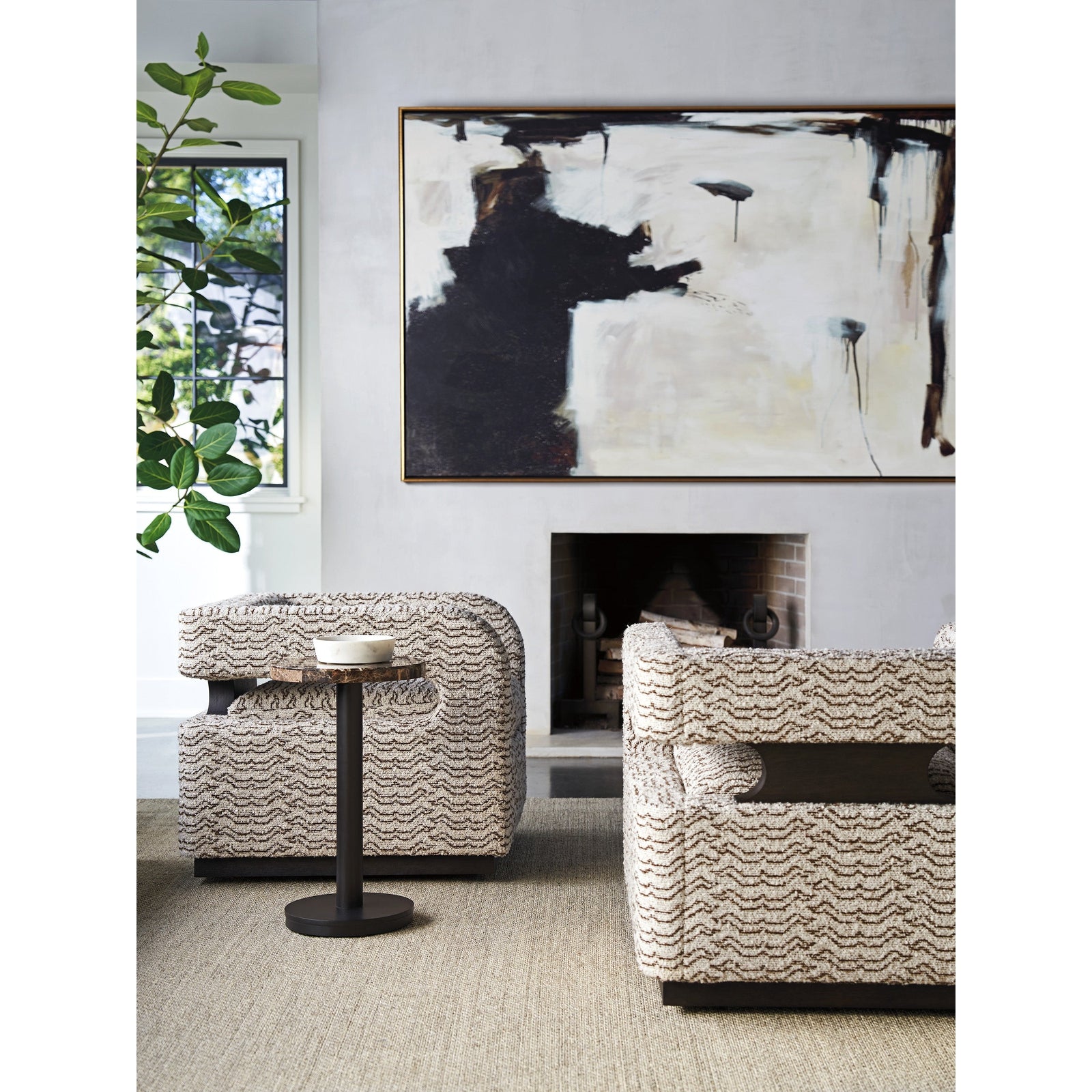 Lexington Zanzibar Kampala Round Accent Table