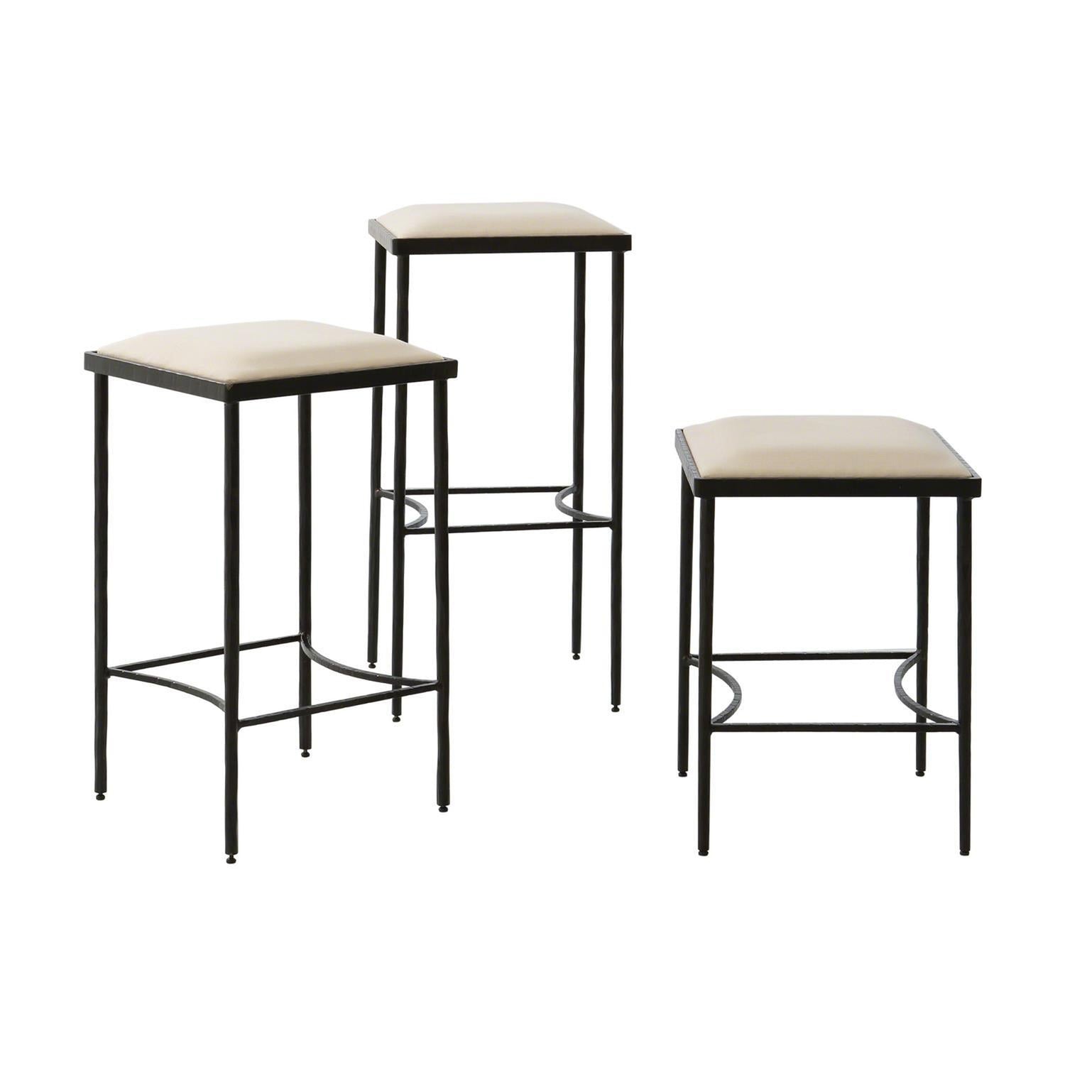 Global Views Hammered Bar Stool