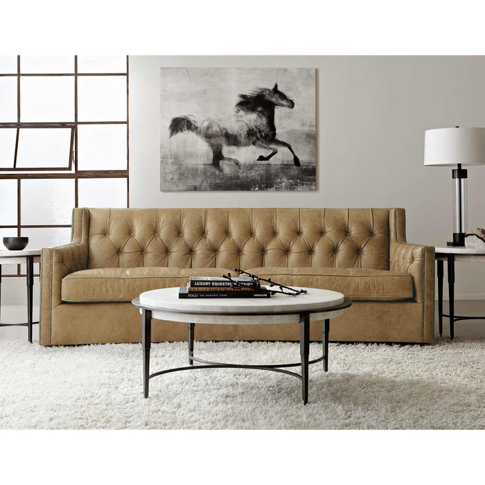 Bernhardt Candace Leather Sofa