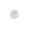 Versace Medusa Lumiere Coaster Crystal - Clear