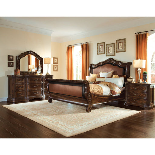ART Furniture Valencia Upholstered Sleigh Bed