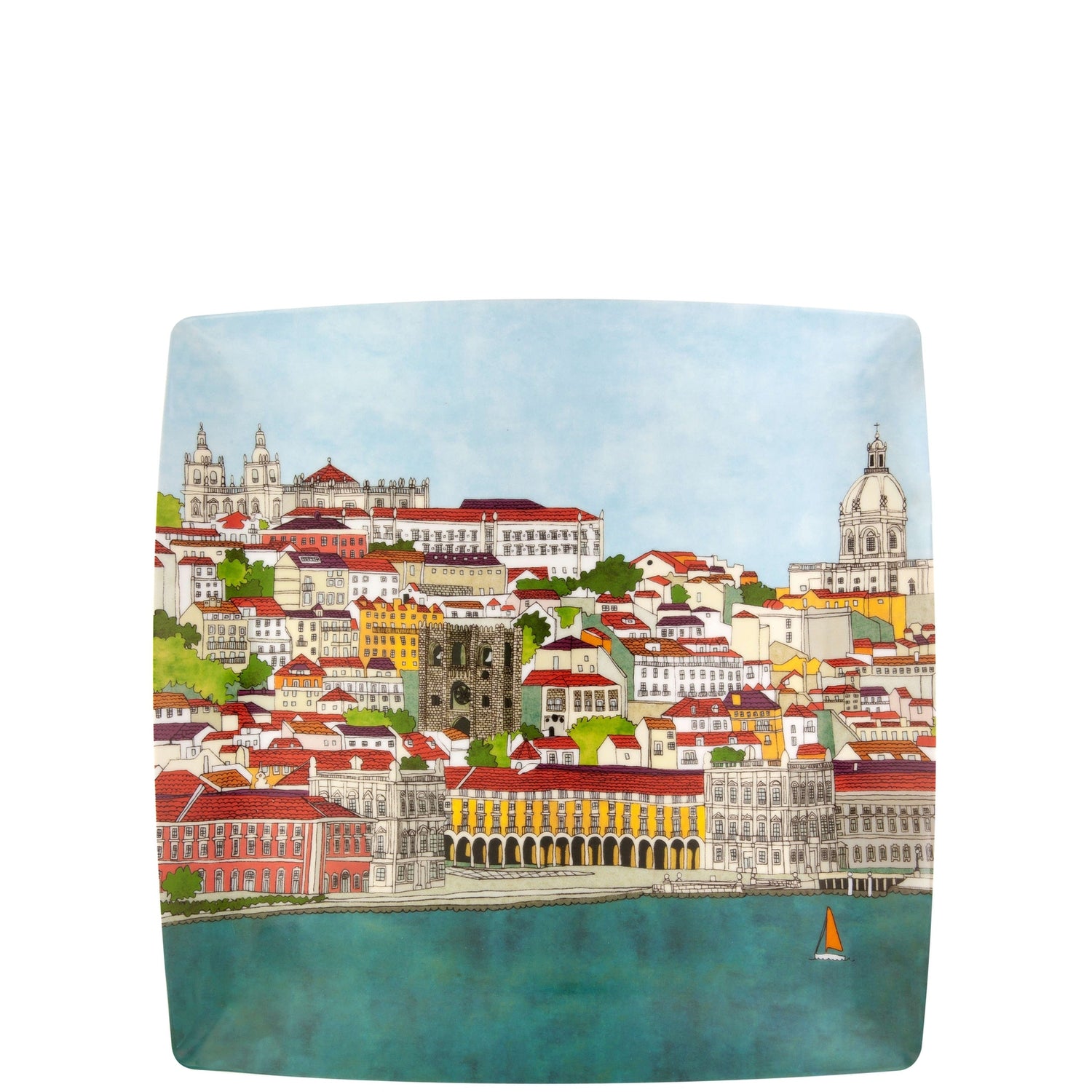 Vista Alegre Alma De Lisboa Charger Plate By Beatriz Lamanna