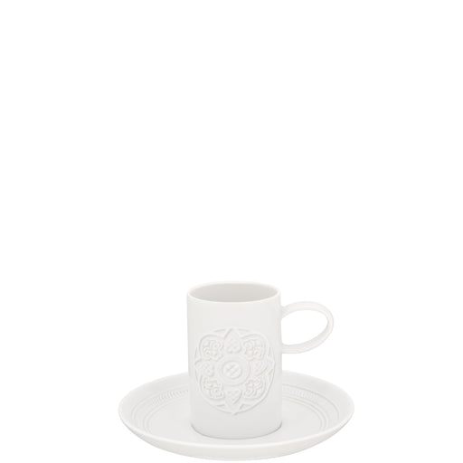 Vista Alegre Ornament Coffee Cup & Saucer By Sam Baron - Set of 6
