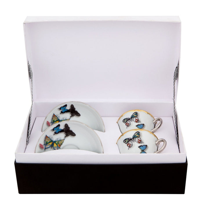 Vista Alegre Christian Lacroix - Butterfly Parade Coffee Cup & Saucer By Christian Lacroix