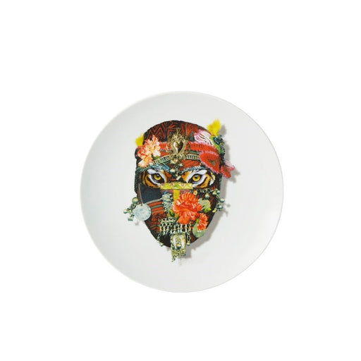 Vista Alegre Christian Lacroix - Love Who You Want Dessert Plate "Mister Tiger" By Christian Lacroix