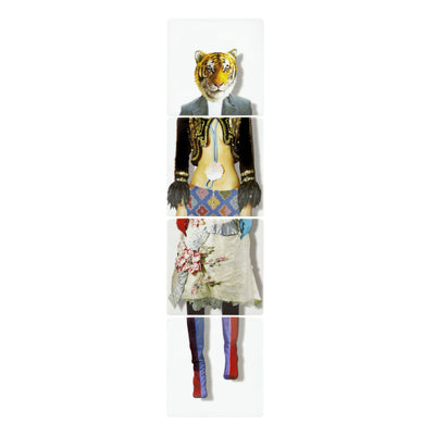 Vista Alegre Christian Lacroix - Love Who You Want Coasters Tiger By Christian Lacroix - Set of 4