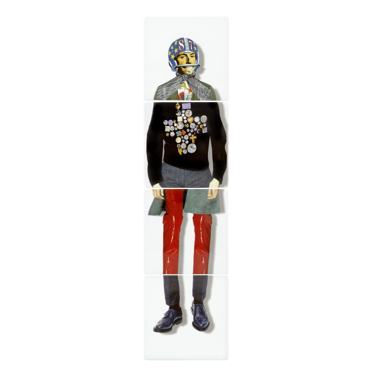 Vista Alegre Christian Lacroix - Love Who You Want Coster - Set of 4 By Christian Lacroix