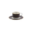 Vista Alegre Carrara Coffee Cup & Saucer By Coline le Corre