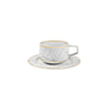 Vista Alegre Carrara Tea Cup And Saucer By Coline le Corre