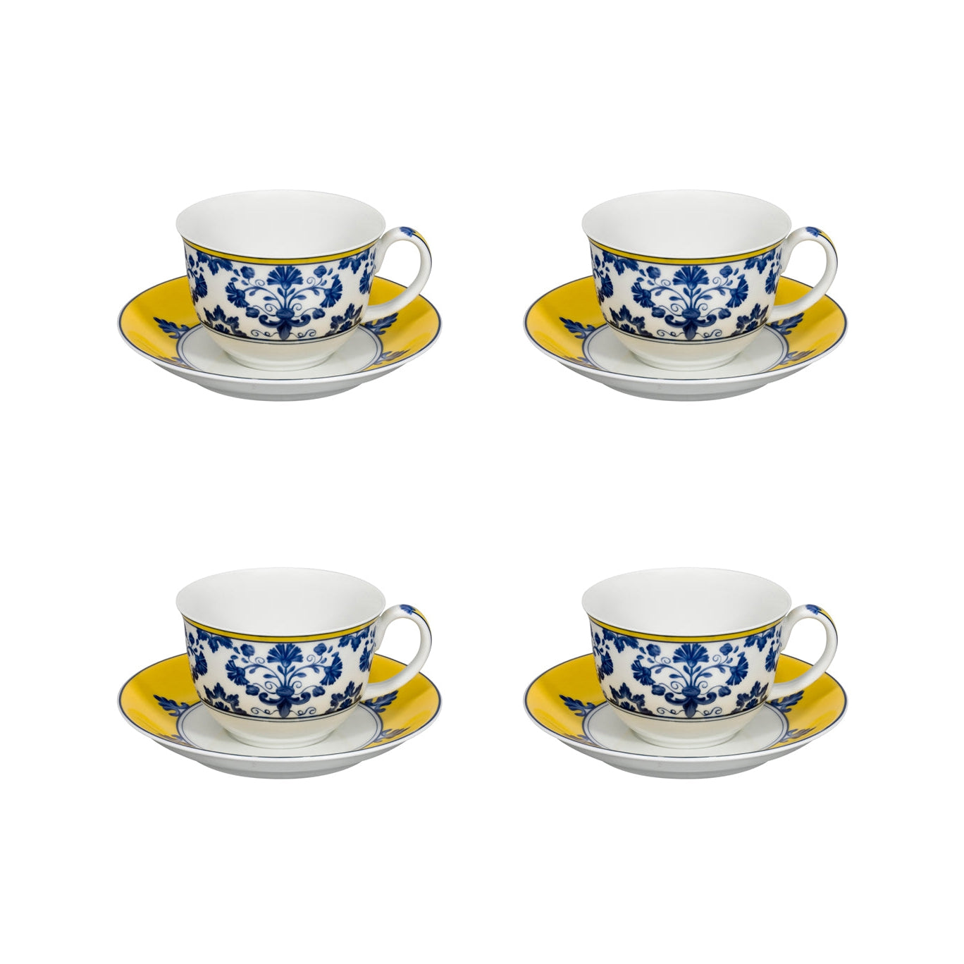 Vista Alegre Castelo Branco Tea Cup And Saucer