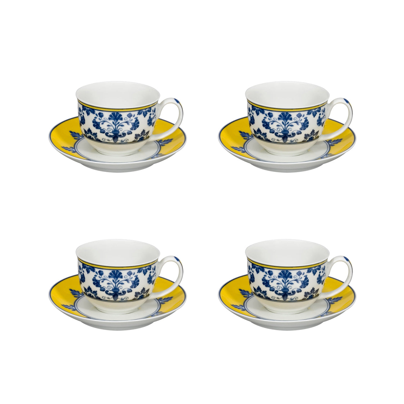 Vista Alegre Castelo Branco Coffee Cup & Saucer