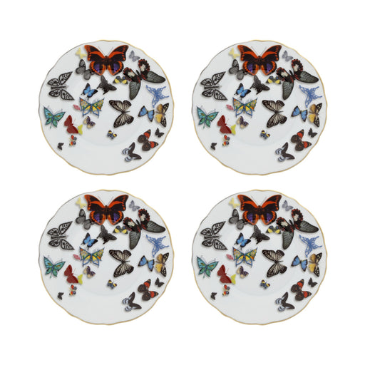 Vista Alegre Christian Lacroix - Butterfly Parade B&B Plate By Christian Lacroix - Set of 4
