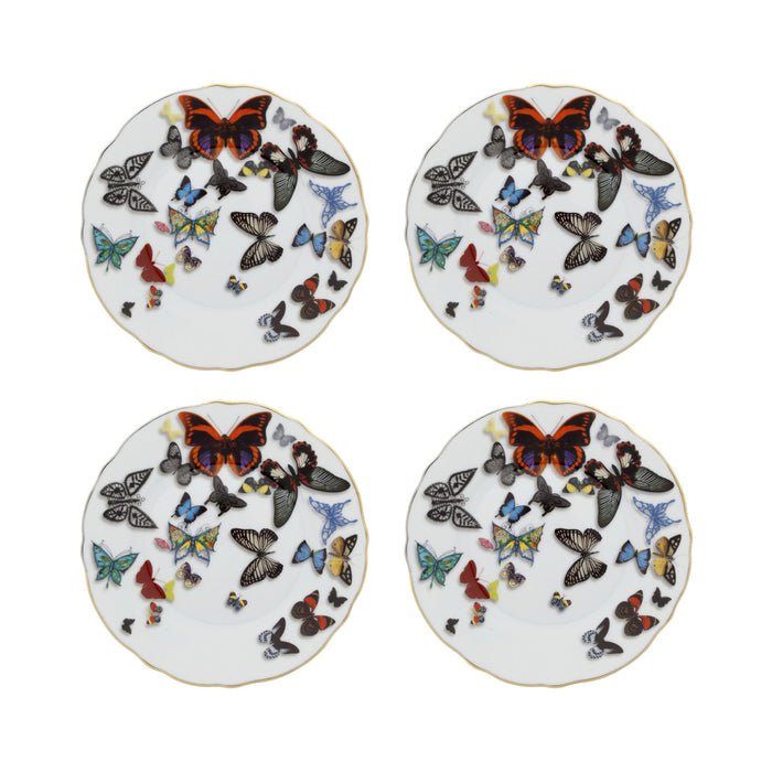 Vista Alegre Christian Lacroix - Butterfly Parade B&B Plate By Christian Lacroix - Set of 4
